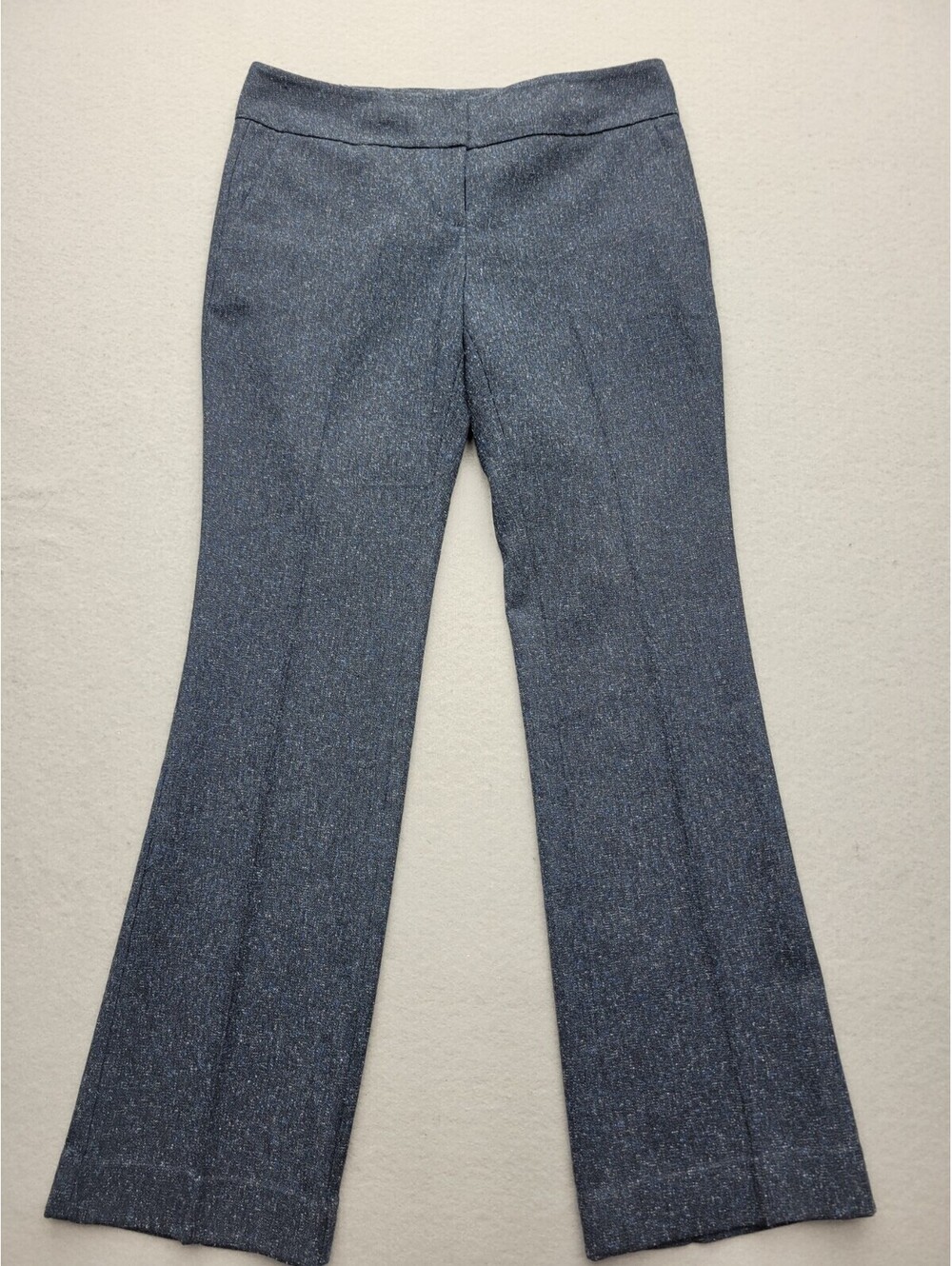 AnnTaylor Factory Women Pants 0P Grey Low Rise Dress Pants Polyester Blend